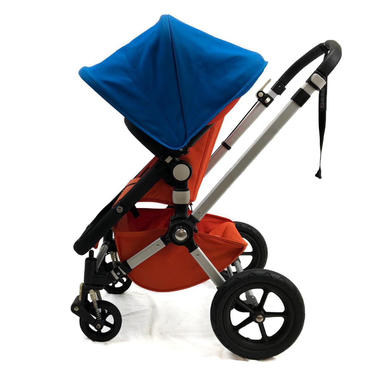 uppababy vista cruz UPPAbaby® Bassinet Cruz/Vista V2/ Ridge Anthony Size:60LB 0.40mm (4 Strands)-109 Yds Quilted Grid Tote Bag adjustable canopy right-pack-family