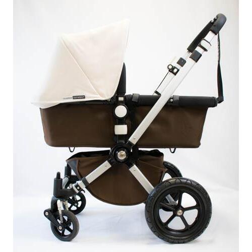 bruin kinderwagen