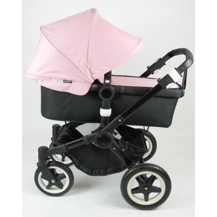 Bugaboo Buffalo Zwart Zachtroze Zwart Frame
